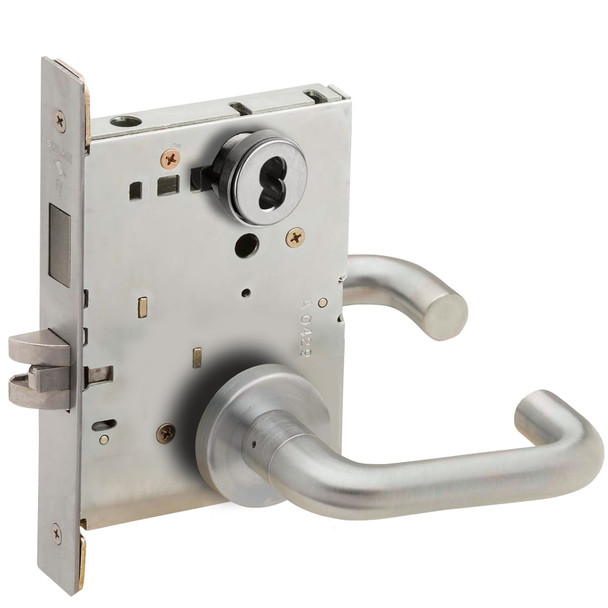 Schlage L9456B 03A 626 Grade 1 Mortise Lock