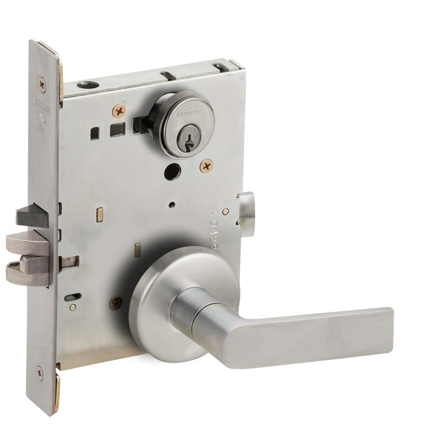 Schlage LV9070P 01B 626 Grade 1 Mortise Lock