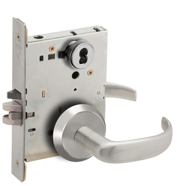 Schlage L9080J 17C 626 Grade 1 Mortise Lock