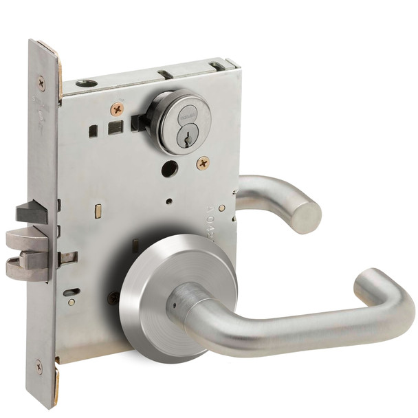 Schlage L9080R 03C 626 Grade 1 Mortise Lock