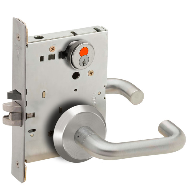 Schlage L9070T 03C 626 Grade 1 Mortise Lock