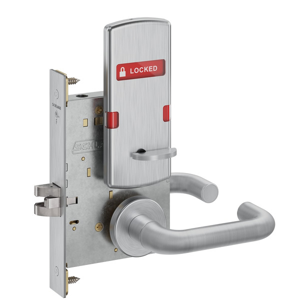 Schlage L9040 03A 626 IS-LOC Grade 1 Mortise Lock