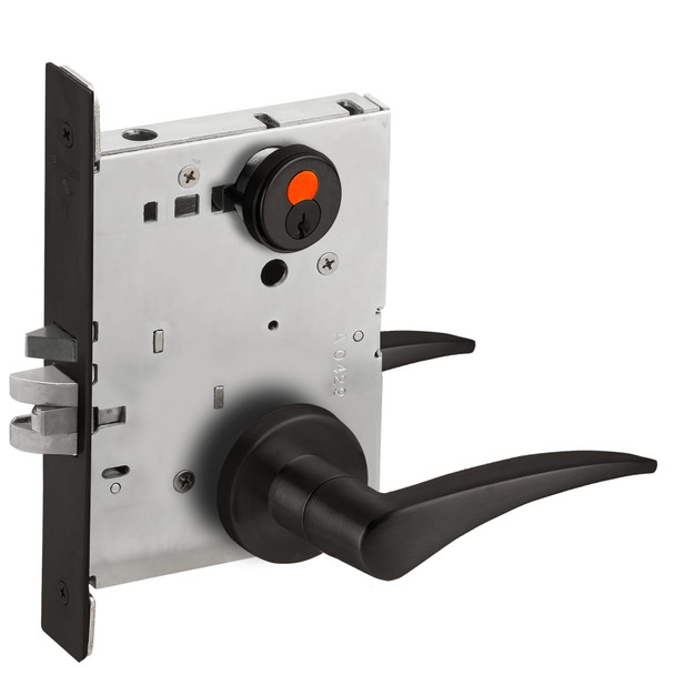 Schlage L9080T 12A 622 LH Grade 1 Mortise Lock