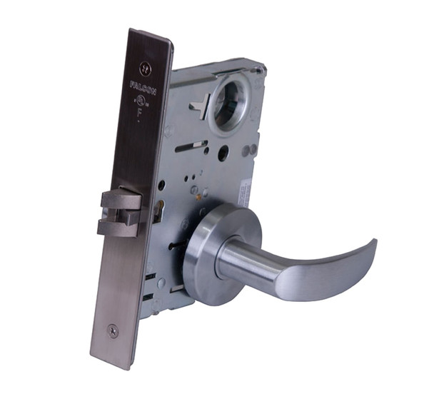 MA881L AG 605 24VDC Falcon Electric Mortise Lock