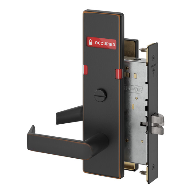 Schlage L9044 06N 643E OS-OCC Grade 1 Mortise Lock