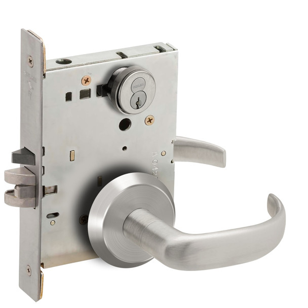 Schlage L9050R 17C 630 Grade 1 Mortise Lock