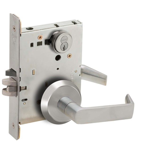 Schlage L9070R 06C 630 Grade 1 Mortise Lock