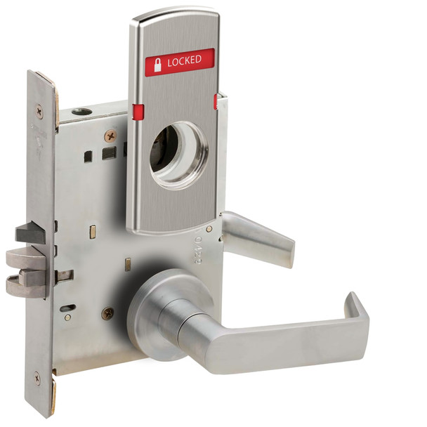 Schlage L9056L 06A 630 OS-LOC Grade 1 Mortise Lock