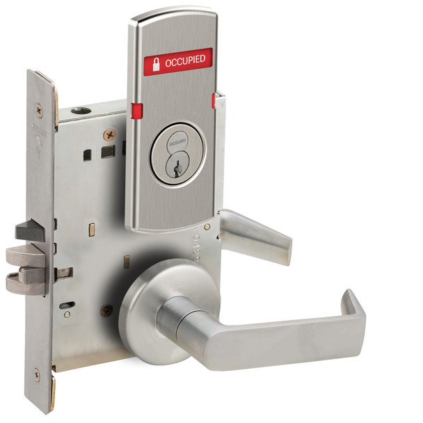 Schlage L9050R 06B 630 OS-OCC Grade 1 Mortise Lock
