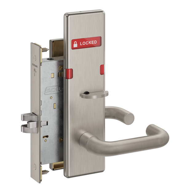 Schlage L9040 03N 630 IS-LOC Grade 1 Mortise Lock