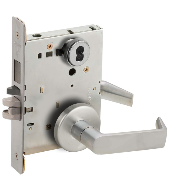 Schlage L9480B 06B 630 IS-SYM Grade 1 Mortise Lock