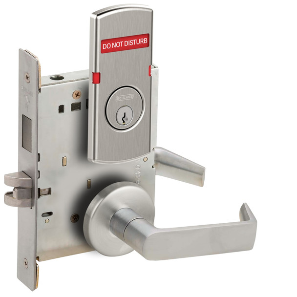 Schlage L9473P 06B 630 OS-DND Grade 1 Mortise Lock