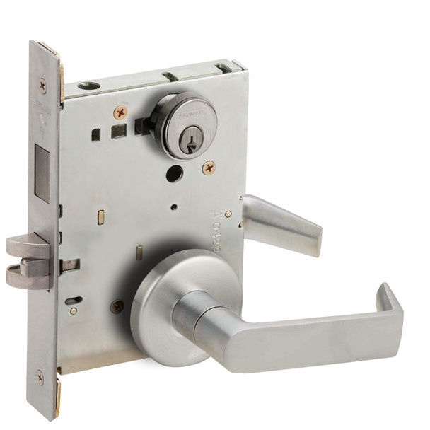Schlage L9473P 06B 630 IS-OCC Grade 1 Mortise Lock