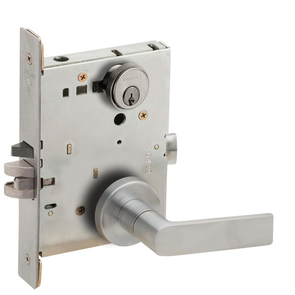 Schlage L9076P 01A 630 Grade 1 Mortise Lock