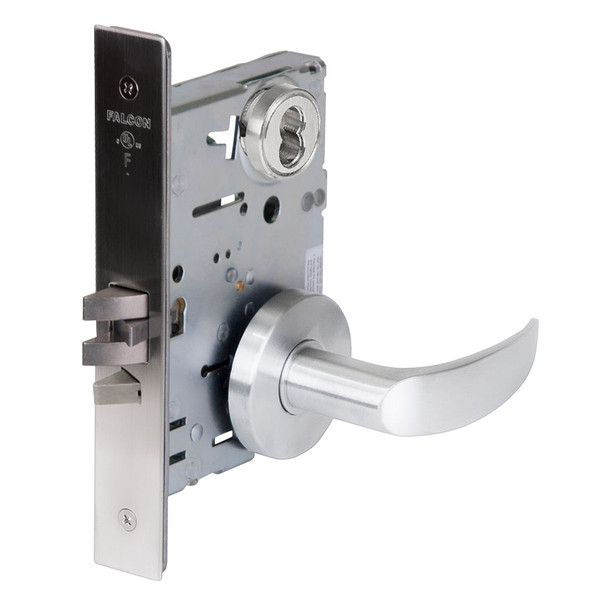 MA381B AG 625 RH Falcon Mortise Lock