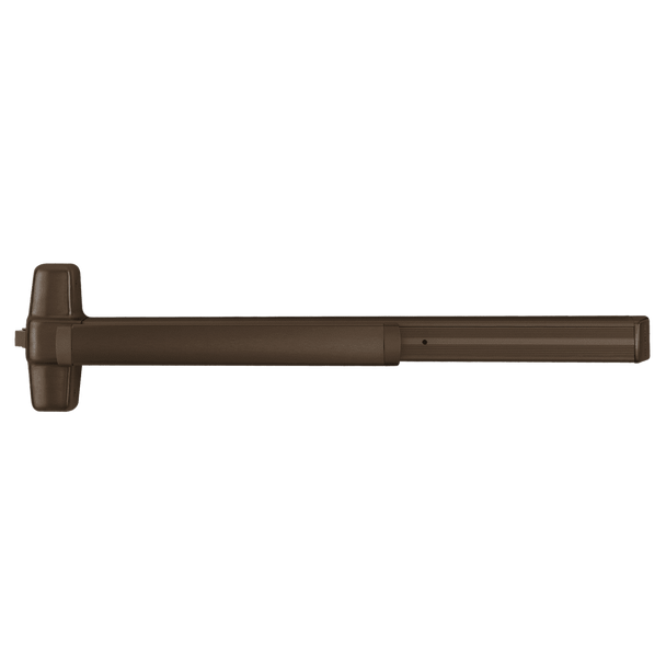 Von Duprin RX99L-06 3 US10B RHR Grade 1 Rim Exit Bar, Wide Stile Pushpad, 36" Device, Classroom Function, 06 Lever with Escutcheon, Request to Exit Switch, Hex Key Dogging, Dark Oxidized Satin Bronze Oil Rubbed Finish, Field Reversible