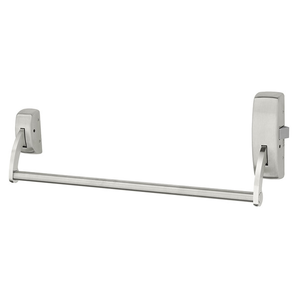Sargent 9898 32D Rim Exit Device Reversible Satin Stainless Steel