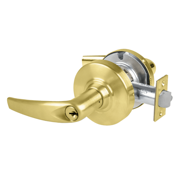 Schlage ALX53P ATH 606 Grade 2 Entrance Cylindrical Lock with Field Selectable Vandlgard