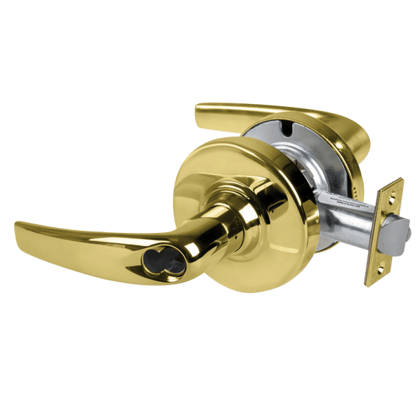 Schlage ALX50J ATH 605 Grade 2 Office Cylindrical Lock with Field Selectable Vandlgard