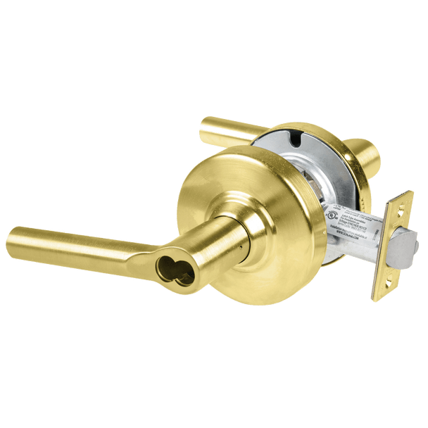 Schlage ALX80B BRW 606 Grade 2 Storeroom Cylindrical Lock with Field Selectable Vandlgard