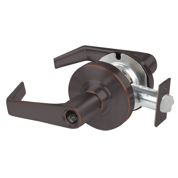 Schlage ALX53L SAT 643E Grade 2 Entrance Cylindrical Lock with Field Selectable Vandlgard