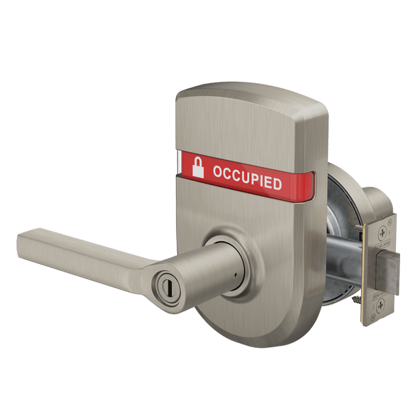 Schlage ND40S LAT 619 LH OS-OCC Grade 1 Bed Bathroom Privacy Cylindrical Lock