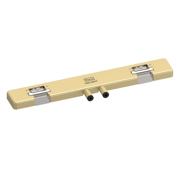 HES 9200W-605 Grade 1 Field Selectable (Safe/Secure) 12/24VDC Electric Strike for Glass Double Doors with Vertical Rods