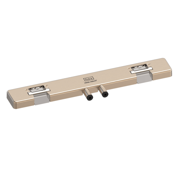 HES 9200W-612 Grade 1 Field Selectable (Safe/Secure) 12/24VDC Electric Strike for Glass Double Doors with Vertical Rods