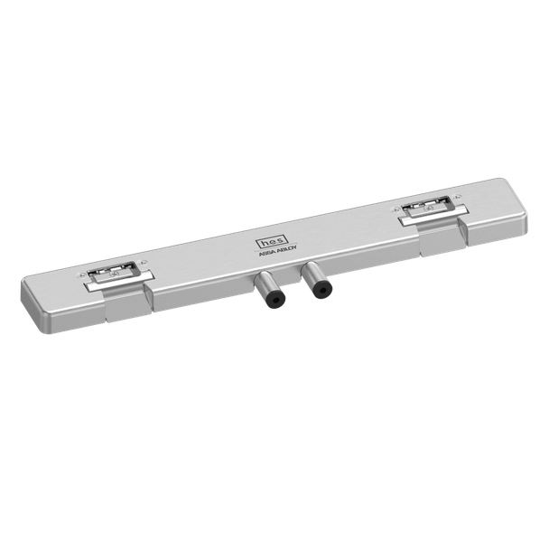HES 9200W-630-LMS Grade 1 Field Selectable (Safe/Secure) 12/24VDC Electric Strike for Glass Double Doors with Vertical Rods