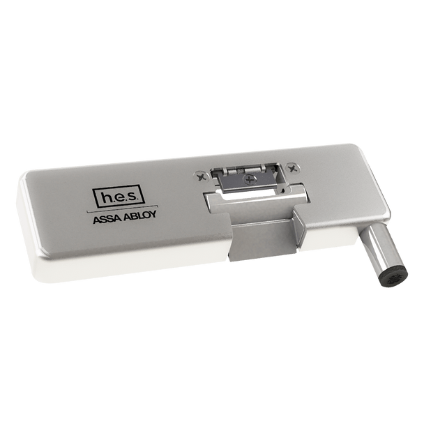HES 9100L-629 Grade 1 Field Selectable (Safe/Secure) 12/24VDC Electric Strike for Glass Single Doors with Vertical Rods