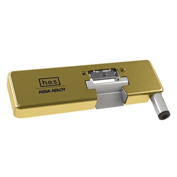 HES 9100L-606 Grade 1 Field Selectable (Safe/Secure) 12/24VDC Electric Strike for Glass Single Doors with Vertical Rods