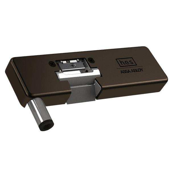 HES 9100R-613E Grade 1 Field Selectable (Safe/Secure) 12/24VDC Electric Strike for Glass Single Doors with Vertical Rods
