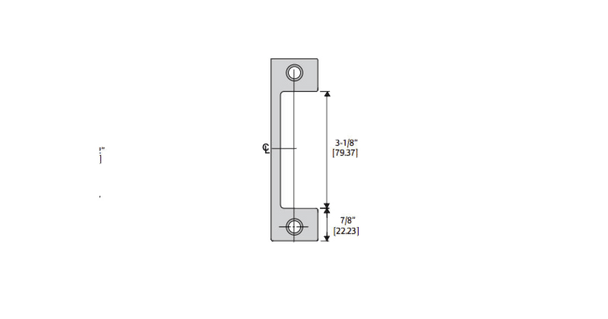 HES HT BLK Faceplate Only