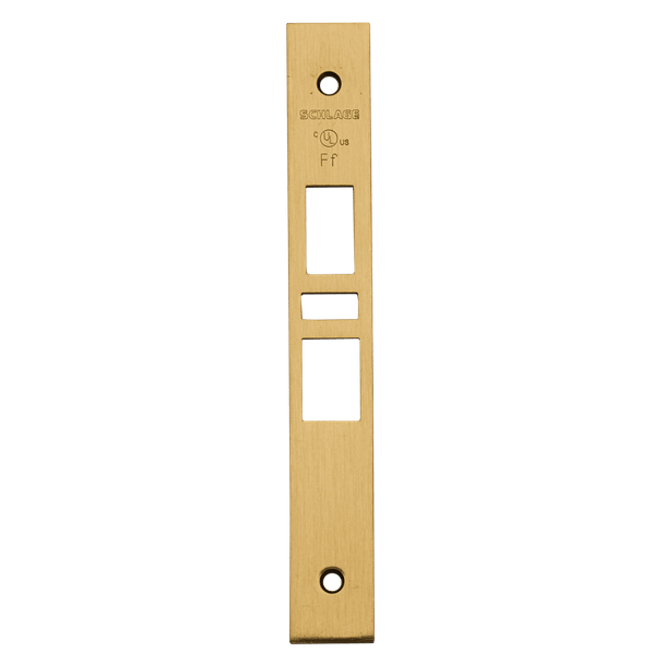 Schlage 09-672 612 Latch x Auxiliary Latch x Deadbolt Armor Front