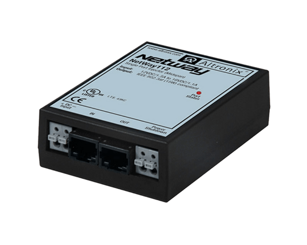 Altronix NETWAY112 Single Port PoE Injector for Standard Network Infrastructure