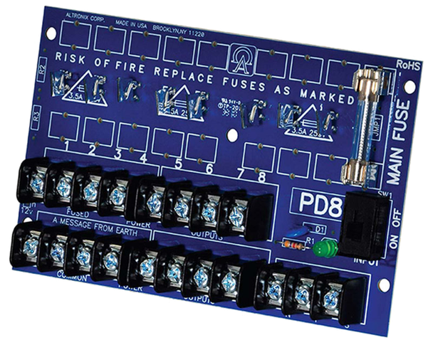 Altronix PD8CB Power Distribution Module
