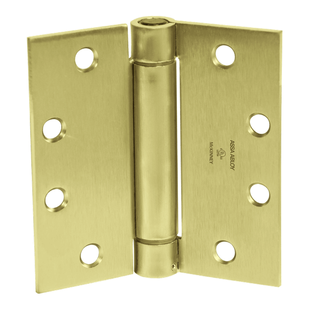 McKinney 1502 4-1/2X4-1/2 4 Full Mortise Spring Hinge