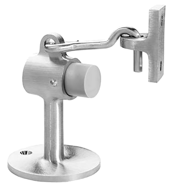 Rockwood 473 US26D Door Stop with Keeper