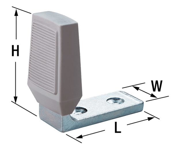 Rockwood 486 US2C Angle Door Stop
