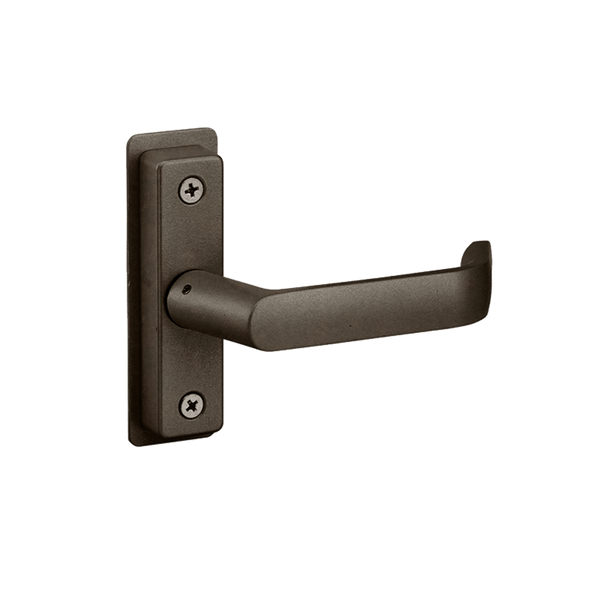 Adams Rite 4569-601-121 Flat Euro Lever Trim with Return
