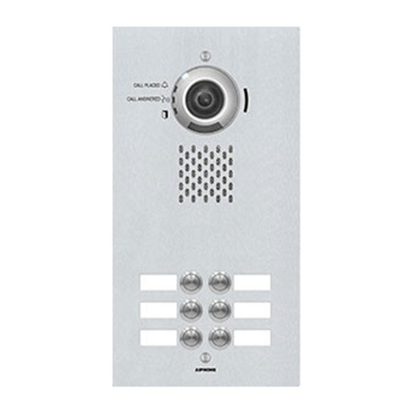 Aiphone IX-DVF-6 IP Video Door Station with 6 Call Buttons