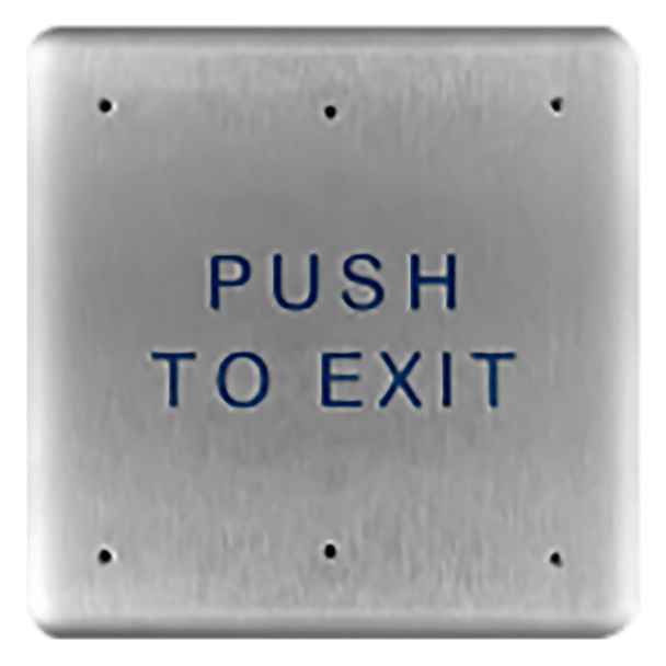 BEA 10PBSE Stainless Steel Push Plate