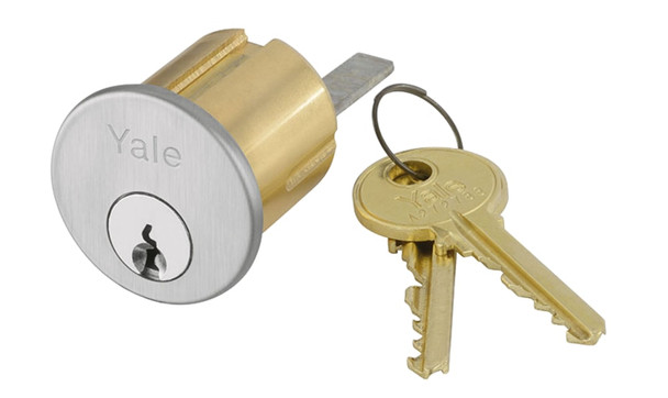 Yale 1109 6 SC 626 0 BITTED Rim Cylinder 6-Pin SC Keyway 0-bitted