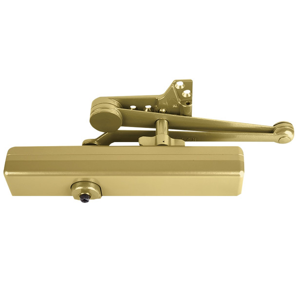 1461-SCUSH BRASS LCN Surface Closers