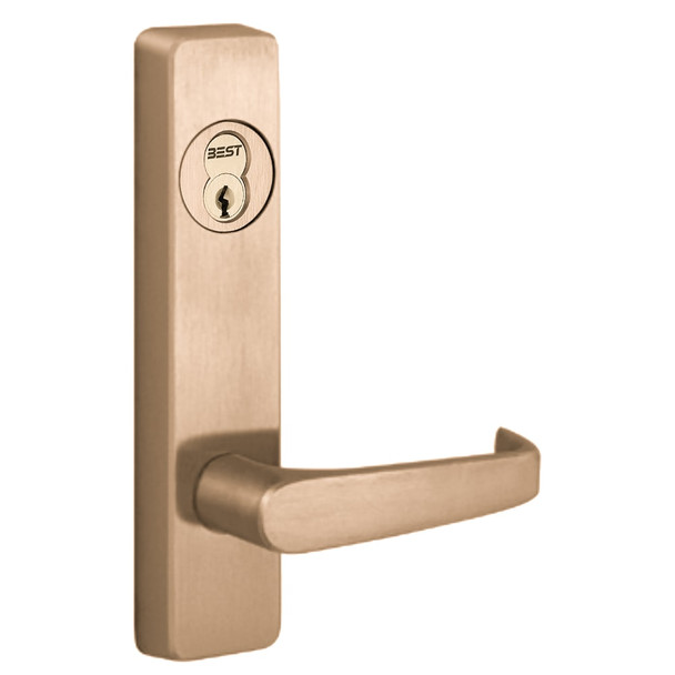 PHI 2903A 612 LHR Apex Series Narrow Stile Trim Key Retracts Latchbolt A Design Lever Left Hand Reverse