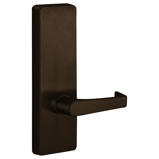 PHI 4902A 613 LHR Apex and Olympian Series Wide Stile Trim Exit Only Dummy Trim A Lever Design
