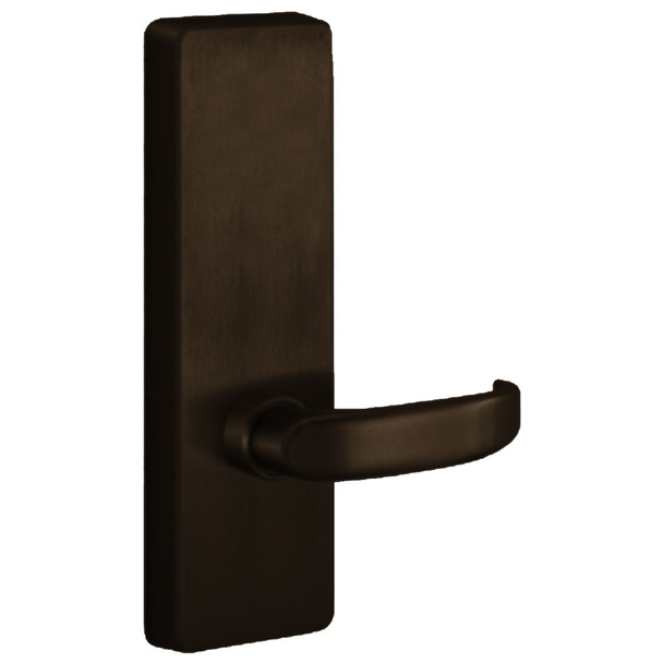 PHI 4902D 613 LHR Apex and Olympian Series Wide Stile Trim Exit Only Dummy Trim D Lever Design