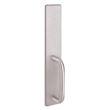 PHI C1702C 630 Apex and Olympian Series Wide Stile Trim  Exit Only Dummy Trim C Design Lever for Concealed Vertical Rod