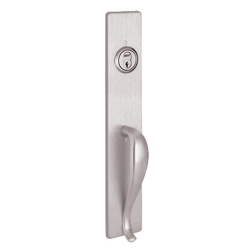 PHI C1703B 630 Apex and Olympian Series Wide Stile Trim Key Retracts Latchbolt B Design Pull for Concealed Vertical Rod