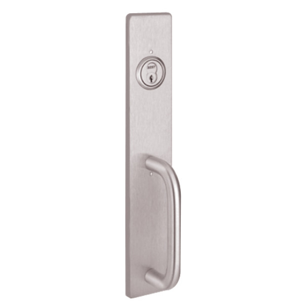 PHI C1703C 630 Apex and Olympian Series Wide Stile Trim Key Retracts Latchbolt C Design Pull for Concealed Vertical Rod